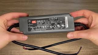 Mean Well PWM-60-12 Stmívatelný zdroj pro LED 60W
