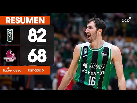Joventut Badalona - Hiopos Lleida (82-68) RESUMEN | Liga Endesa 2025-26