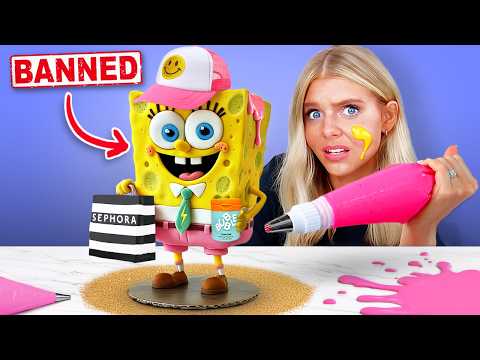 I Turned Banned Kid Toys into PREPPY Cakes