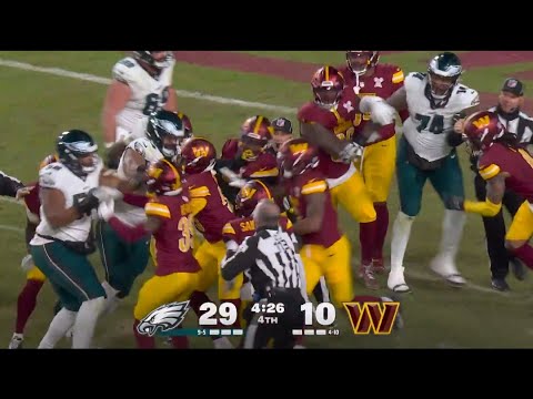 🔥 Tyler Steen, Javon Kinlaw, Quan Martin Ejected After Late-Game Brawl in Eagles vs Commanders