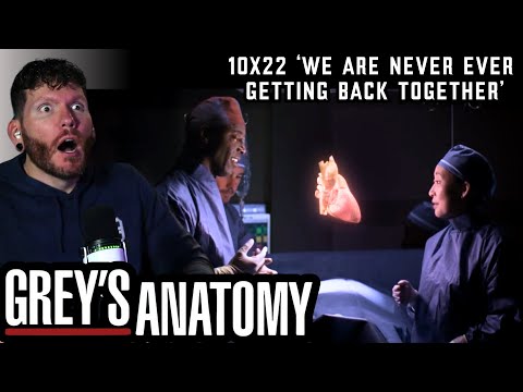 First time watching Grey's Anatomy REACTION 10x22 'We Are Never Ever Getting Back Together''