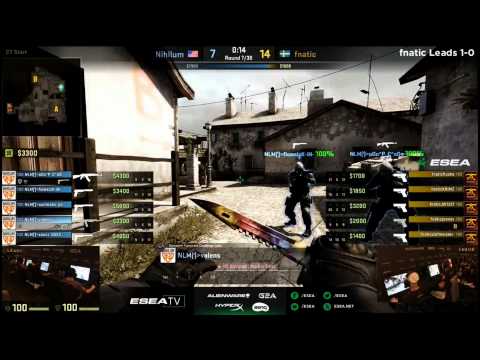 Flusha's oneshot vs Nihilum | ESEA Lan Finals