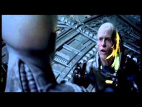 Prometheus Deleted Scene - What The Engineer Really Said