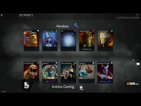 Newbee vs iG Game 1 - The Summit 5 China - Lyrical and Scantzor