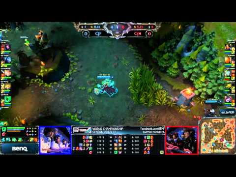 CJ Entus Frost vs CJ Entus Blaze Game 1 LoL Grand Finals   IEM World Championship 2013