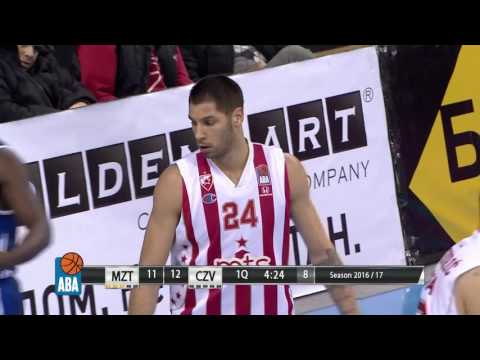 ABA Liga 2016/17, Round 13 match: MZT Skopje Aerodrom - Crvena zvezda mts (17.12.2016)