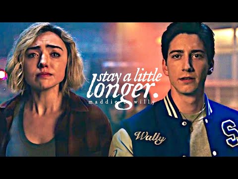 maddie & willy | stay a little longer. [ School Spirits +2x08]
