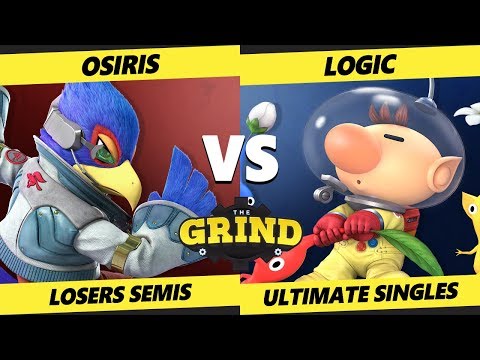 Smash Ultimate Tournament - Logic (Olimar) Vs Osiris (Falco, Greninja) The Grind 88 SSBU L. Semis