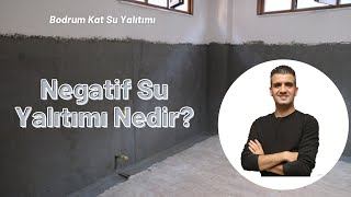 Negatif Su Yalıtımı Nedir? Uygulama Sonrasında Neler Yapmak Gerekir.