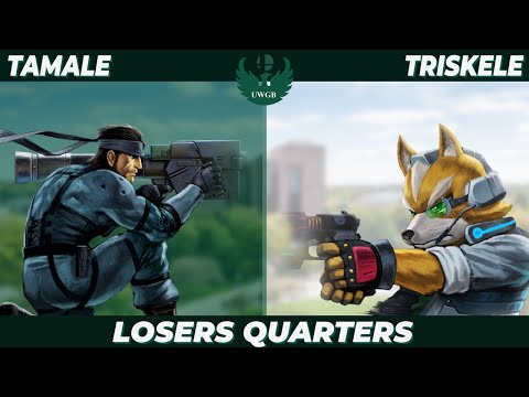 Tamale (Snake) vs Triskele (Fox, Donkey Kong, Dark Pit) - UWGB Smash Club 3/04 Losers Quarters