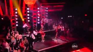 Tribute to James Brown, the Godfather of soul - DWTS - Season 12 - Week 7 Results show.flv