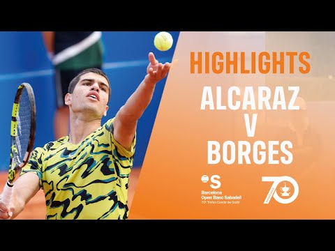 Alcaraz vs Borges | Barcelona Open Banc Sabadell 2023