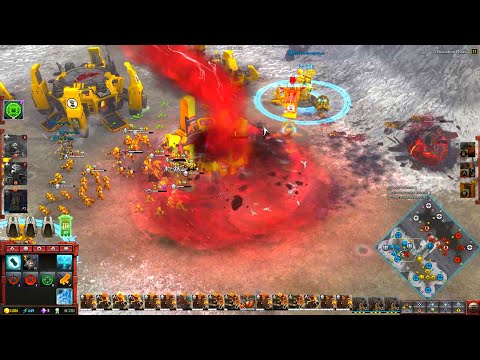 Space Marines vs Eldar - 2v2, Hard AI, Epic Battle - Warhammer 40K: Dawn Of War 3 - No Limit Mod