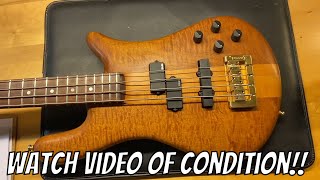 Video thumbnail for 1989 Spector USA NS2 Oil Kramer Era Bass Guitar Haz Preamp by Guitar Chimp