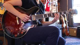 Video thumbnail for 93' Epiphone Sheraton II by Captain Cherry