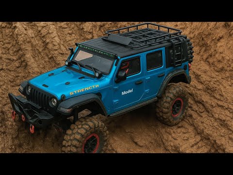 1/10 RC Jeep Wrangler 4X4 Rock Crawler | Extremer Offroad-Test