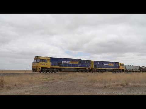 Pacific National XM4 Steel Train - PoathTV Australian Railways 2018