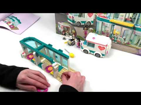 LEGO Friends Heartlake City Hospital Speed Build! 41394