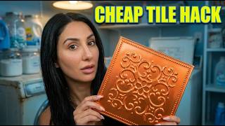 Watch BEFORE Buying The Wall Wear Metal Tile Peel And Stick