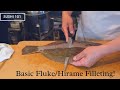 How to Fillet Fluke (Hirame) for Sushi & Sashimi