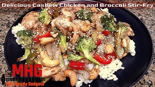 Delicious Cashew Chicken and Broccoli Stir-Fry