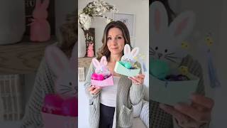 DIY Bunny Treat Boxes with Cricut (So Easy!) 🐰 #cricutmade