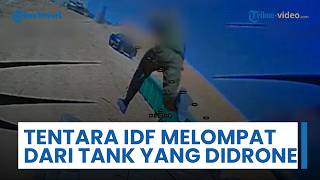 Tentara Militer Israel Melompat dari Tank Merkava yang Didrone FPV Hizbullah, Markas Komando Hancur