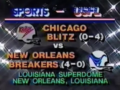 1984 USFL Week 5 - Blitz vs. Breakers