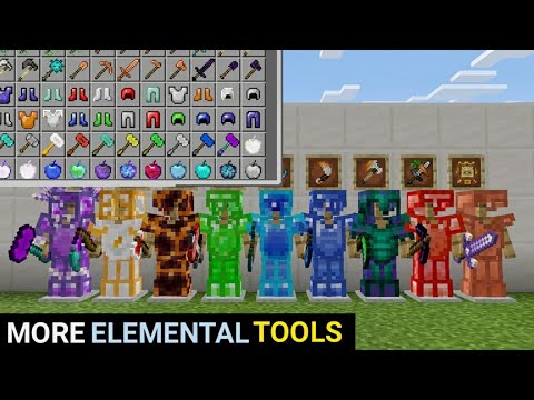 How To Download More Ores, Tools, Armor In Minecraft Pe | more tools mod minecraft pe