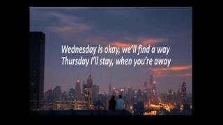 RENDY PANDUGO - 7 DAYS // LYRICS VIDEO