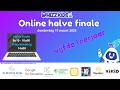 Livestream Whizzkids Halve Finale - Vijfde leerjaar 2026