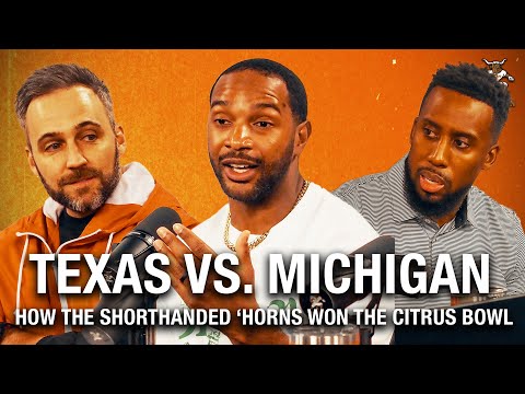 Arch Manning Takes Over: Texas Longhorns Dominate Michigan 41-27 | Cheez-It Citrus Bowl Recap