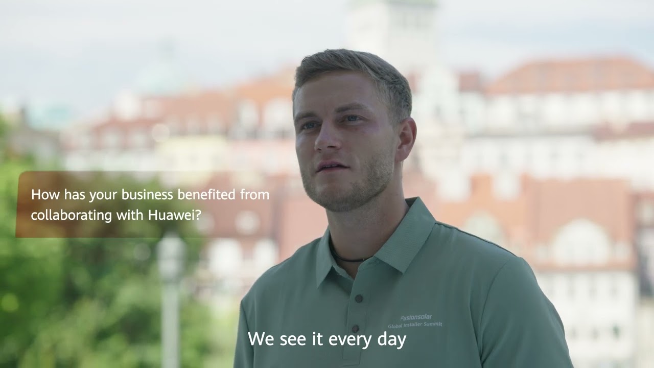 📺 Discover why SUNUS relies on Huawei for their solar projects!