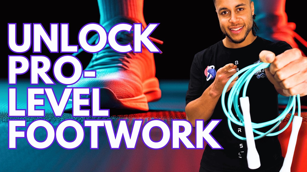 Geraldo Alken demonstrates jump rope footwork drills for boxing rhythm, coordination and fighter movement.