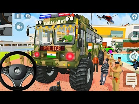 🤩 Purchase Modified Gun Army Bus 💥🚨 Indian Theft Auto Simulator 💥🤯 New Update Franklin & Shinchan 💥🤯
