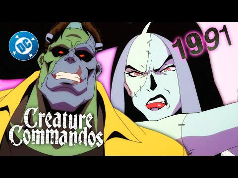 Creature Commandos - The Bride and Frankenstein TOXIC Montage ☠️ | Super Scenes | DC