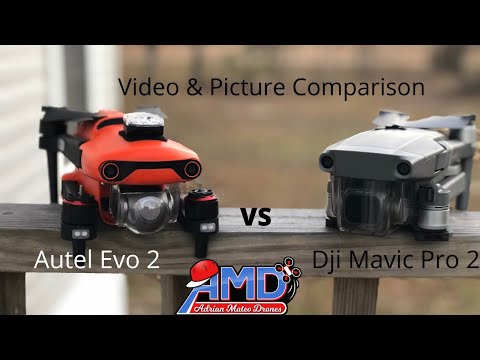 Dji Mavic Pro 2 VS Autel Evo 2 Video / Pictures and HyperLapse Comparison