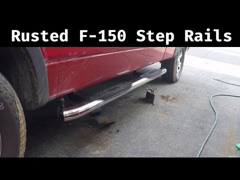 Replacing Rusted Ford F-150 Running Boards