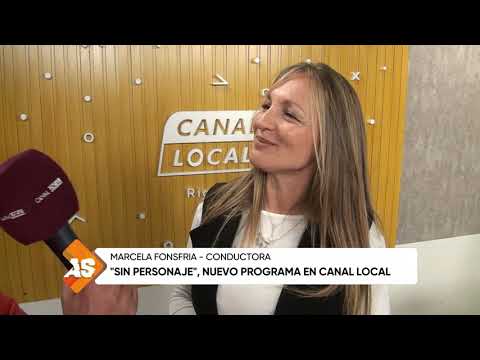 Sin Personaje, nuevo programa en canal local, Marcela Fonsfria