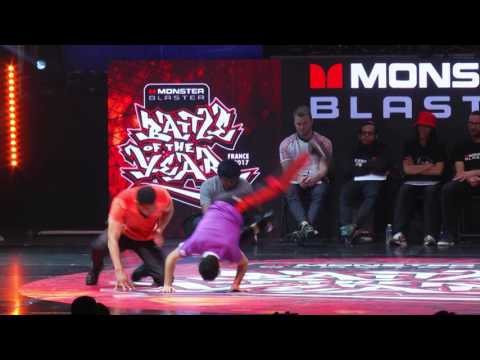 1/4 de finale Monster Blaster Battle Of The Year France 2017 : HOTCLAN vs HDMI