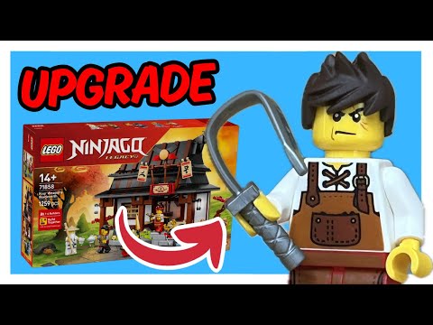 Upgrading LEGO’s New Ninjago Four Weapons Blacksmith Shop Set