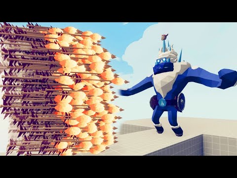 5X MONKEY KING GIANT VS 2x EVERY GOD - Totally Accurate Battle Simulator TABS