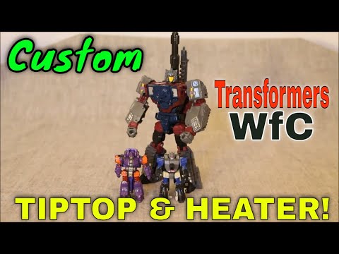 Custom Transformers WFC Siege Heater and Tiptop - GotBot True Review NUMBER 860