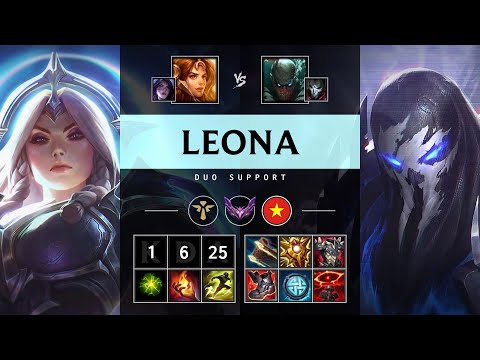 Leona Support vs Pyke - VN Master Patch 25.13