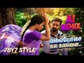 Valaiyosai Kala Kalavena Ai Remix Songs 7by7 Music Style வலையோசை கல கலவெ�