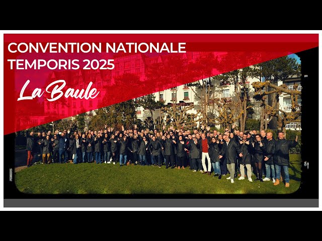 Le réseau Temporis a organisé sa convention 2025 sous le ciel ensoleillé de La Baule