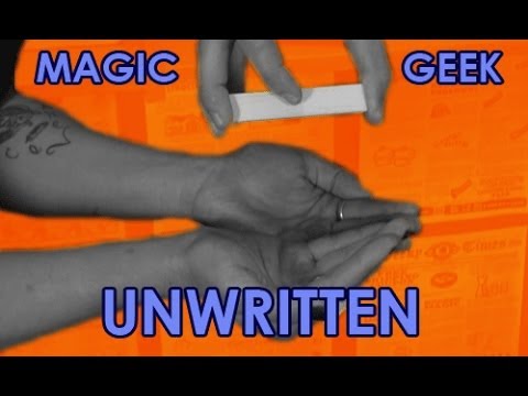 Unwritten Magic Trick