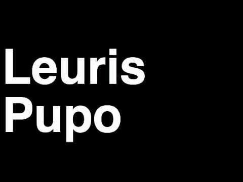 How to Pronounce Leuris Pupo Cuba Gold Medal 25m Rapid Fire Pistol London 2012 Olympics Video
