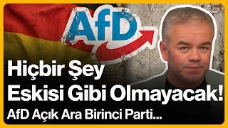 Almanya'da Hiçbir Şey Eskisi Gibi Olmayacak! AfD Açık Ara Birinci Part