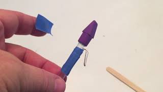 Slingshot Straw Rocket Experiment (How to make a Slingshot ROCKET)